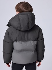 smALLSAINTS Grey Underground Short Padded Younger Coat - Image 3 of 17
