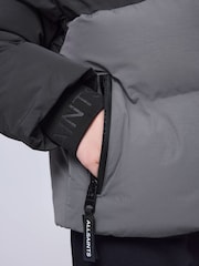 smALLSAINTS Grey Underground Short Padded Younger Coat - Image 7 of 17