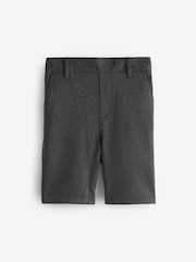 Clarks Grey Pull-On Regular School Shorts 3 Pack - Image 4 of 7