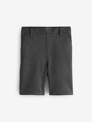 Clarks Grey Pull-On Regular School Shorts 3 Pack - Image 5 of 7