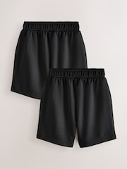 Clarks Black Football 2 Pack Shorts - Image 1 of 5