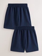 Clarks Navy Football 2 Pack Shorts - Image 1 of 7