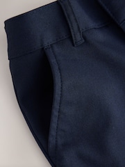 Clarks Navy Slim Fit Fastening School 2 Pack Trousers - Image 7 of 7