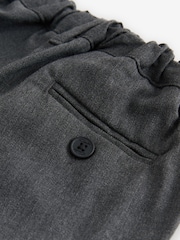 Clarks Grey Pull-On Regular Fit Trousers 3 Pack - Image 4 of 7