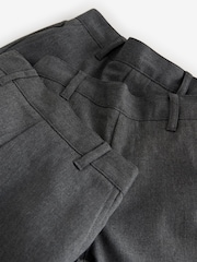 Clarks Grey Pull-On Regular Fit Trousers 3 Pack - Image 5 of 7