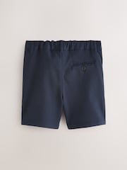 Clarks Navy Pull-On Regular School Shorts 3 Pack - Image 4 of 8