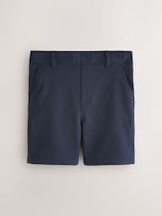 Clarks Navy Pull-On Regular School Shorts 3 Pack - Image 5 of 8