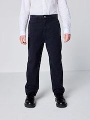 Clarks Navy Chino Trousers - Image 4 of 6