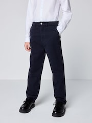 Clarks Navy Chino Trousers - Image 5 of 6