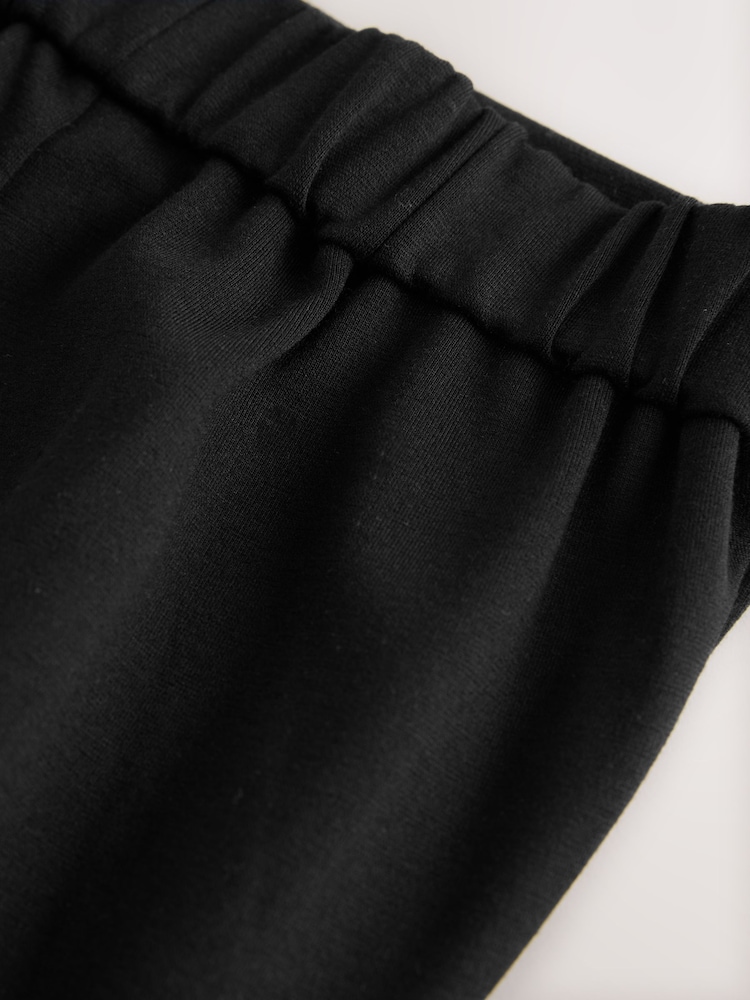 Negro - Clarks Flared Pull On School Trousers 2 Pack - Imagen 6 de 6