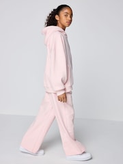 Clarks Pink Oversized Hoodie & Wide Leg Jogger Set - Image 6 of 11
