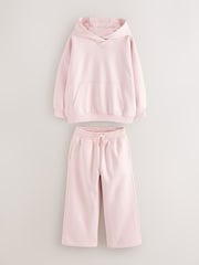 Clarks Pink Oversized Hoodie & Wide Leg Jogger Set - Image 7 of 11