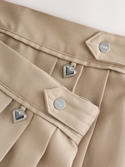 Clarks Stone Pleated School Skirts 2 Pack - Image 6 of 8