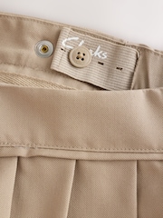 Clarks Stone Pleated School Skirts 2 Pack - Image 7 of 8