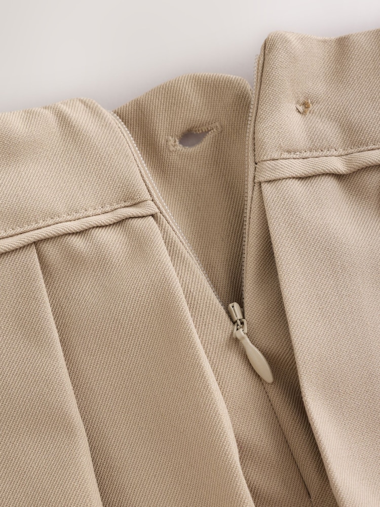 Clarks Stone Pleated School Skirts 2 Pack - Image 8 of 8 Clarks Stone Pleated School Skirts 2 Pack - Image 8 of 8