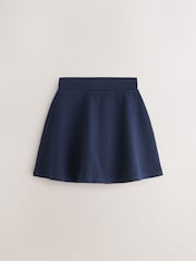 Clarks Navy Jersey School Skirts 2 Pack - Image 2 of 5
