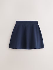 Clarks Navy Jersey School Skirts 2 Pack - Image 3 of 5