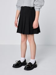 Clarks Black Short Pleated Skirt - Image 1 of 10