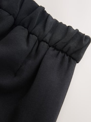 Clarks Black Wide Leg Woven School Trousers - Image 11 of 11