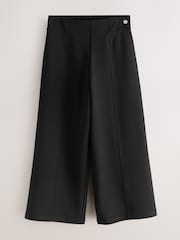 Clarks Black Wide Leg Pull On School Trousers 2 Pack - Image 4 of 7