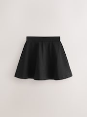 Clarks Black Jersey School Skirts 2 Pack - Image 3 of 5