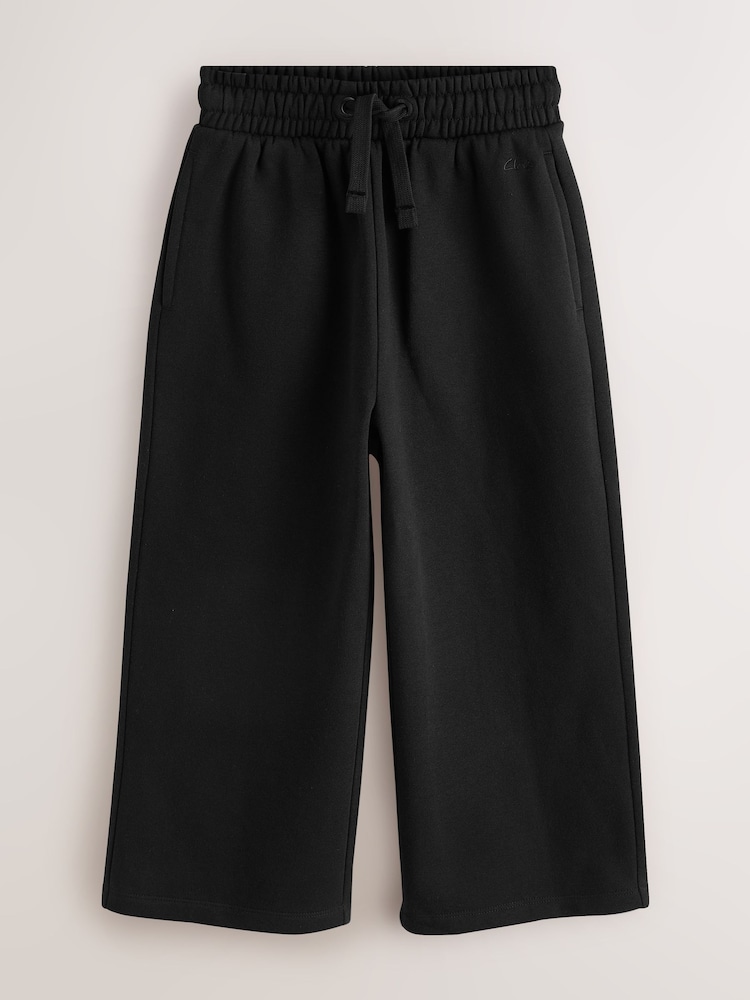 Clarks Black Wide Leg Sweat Joggers 2 Pack - Image 2 of 6
