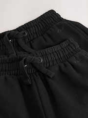 Clarks Black Wide Leg Sweat Joggers 2 Pack - Image 6 of 6