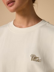 Ecru Oversized Licence Graphic T-Shirt - Image 5 of 9