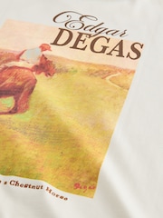 Ecru Oversized Licence Graphic T-Shirt - Image 9 of 9