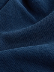 Indigo Blue Washed Blue Jersey Balloon Trousers - Image 8 of 8