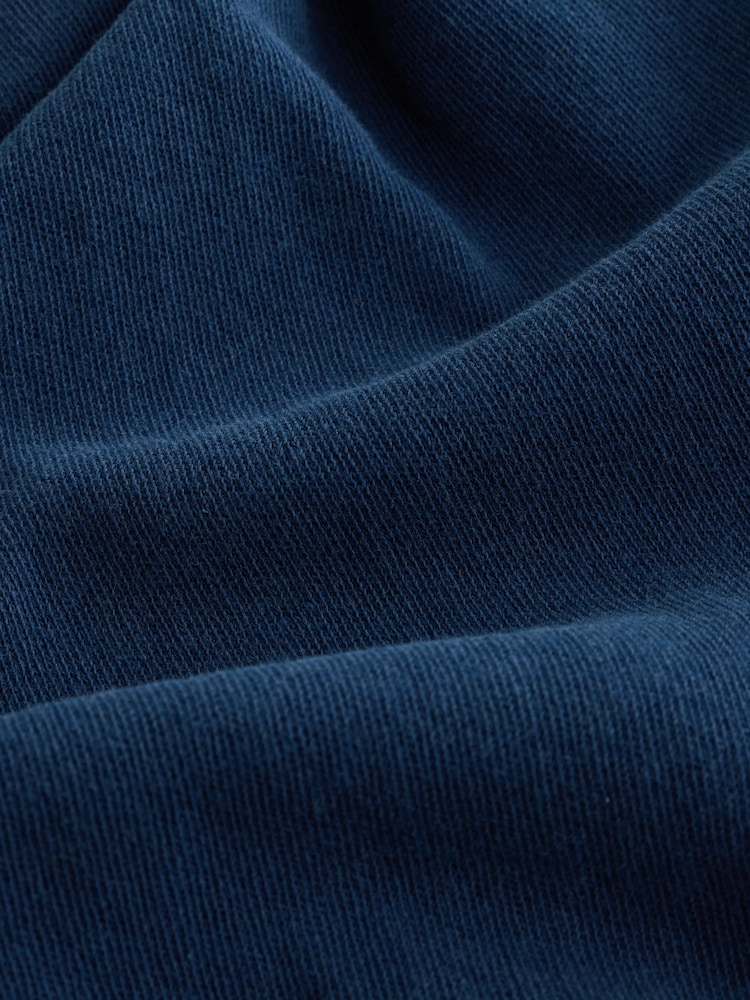 Indigo Blue Washed Blue Jersey Balloon Trousers - Image 8 of 8 Indigo Blue Washed Blue Jersey Balloon Trousers - Image 8 of 8