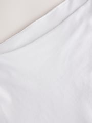 White N. Premium Supima Boat Neck Short Sleeve T-Shirt - Image 8 of 8