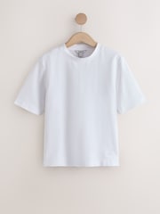 White N. Premium Luxe Supima Crew Neck T-Shirt - Image 6 of 9