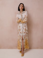 Raishma Briar A Shirt Style Maxi Dress With A Collared Neck - Imagen 1 de 3