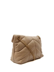 Saint Laurent Taupe Puffer Small Pre-Loved Brown Shoulder Bag - Image 2 of 7