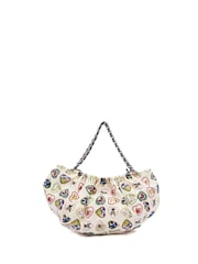 Chanel Multi Valentine Chain Hobo Small Shoulder White Bag - Image 1 of 7