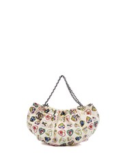 Chanel Multi Valentine Chain Hobo Small Shoulder White Bag - Image 3 of 7