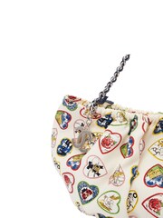 Chanel Multi Valentine Chain Hobo Small Shoulder White Bag - Image 5 of 7