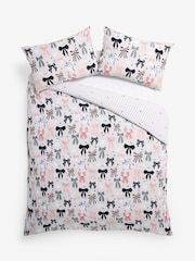 Natural Bows Halloween Reversible Duvet Cover and Pillowcase Set - Image 5 of 6