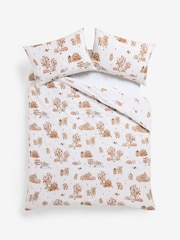 2 Pack Natural/Green Autumn Pumpkin Hamish Duvet Cover and Pillowcase Set - Image 6 of 12