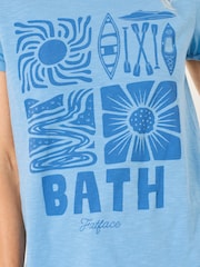 Blue Bath - FatFace Land Tee - Imagen 3 de 5