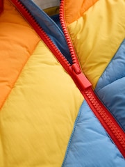 Little Bird by Jools Oliver Rainbow Swoosh Showerproof Snowsuit - Image 10 of 11