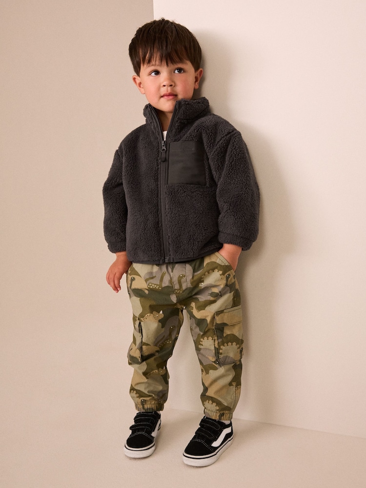Camouflage Lined Cargo Trousers (3mths-7yrs) - Image 1 of 3 Camouflage Lined Cargo Trousers (3mths-7yrs) - Image 1 of 3
