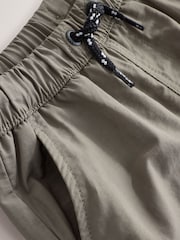 Olive Green Wide Leg Cargo Trousers (3mths-7yrs) - Image 6 of 9