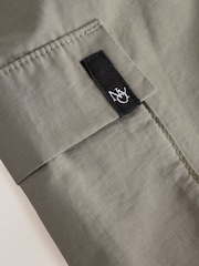 Olive Green Wide Leg Cargo Trousers (3mths-7yrs) - Image 7 of 9