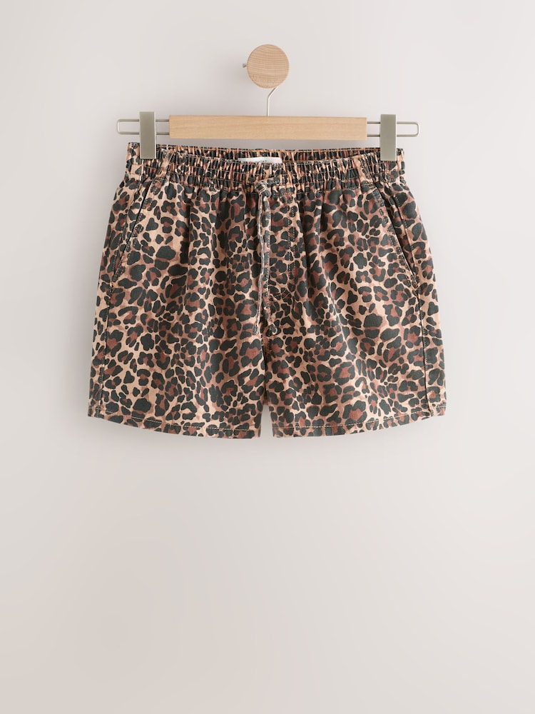 Animal - Drawstring Mini Shorts - 5ичинен 1 сүрөт