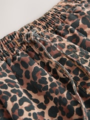 Animal Drawstring Mini Shorts - Image 8 of 10
