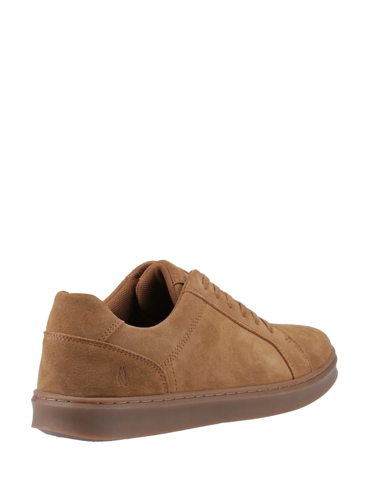Hush Puppies Brown Suede Trainers - Image 4 of 4