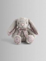 JoJo Maman Bébé Floral Billie Bunny Soft Toy Plushie Small - Image 1 of 3