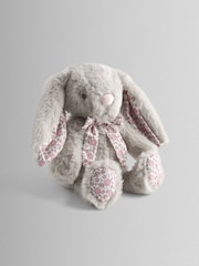 JoJo Maman Bébé Floral Billie Bunny Soft Toy Plushie Small - Image 2 of 3